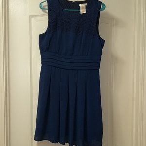 Esley royal blue dress